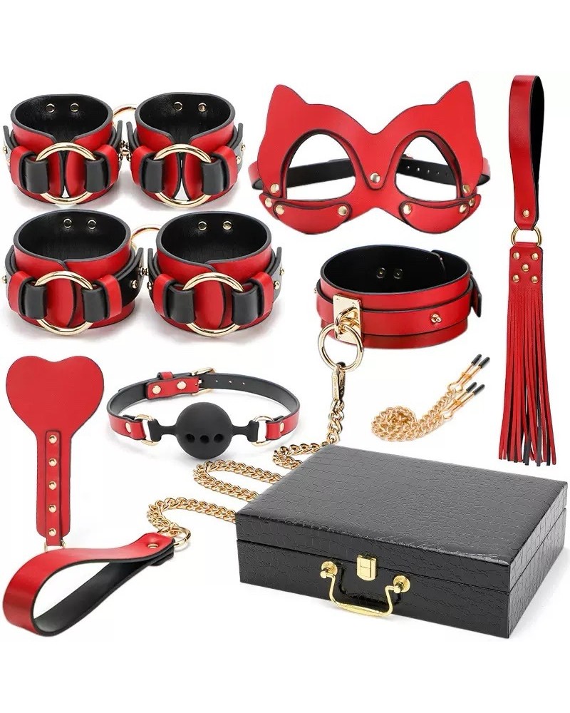 Ophelia's Dream Toys - Bondage set box red
