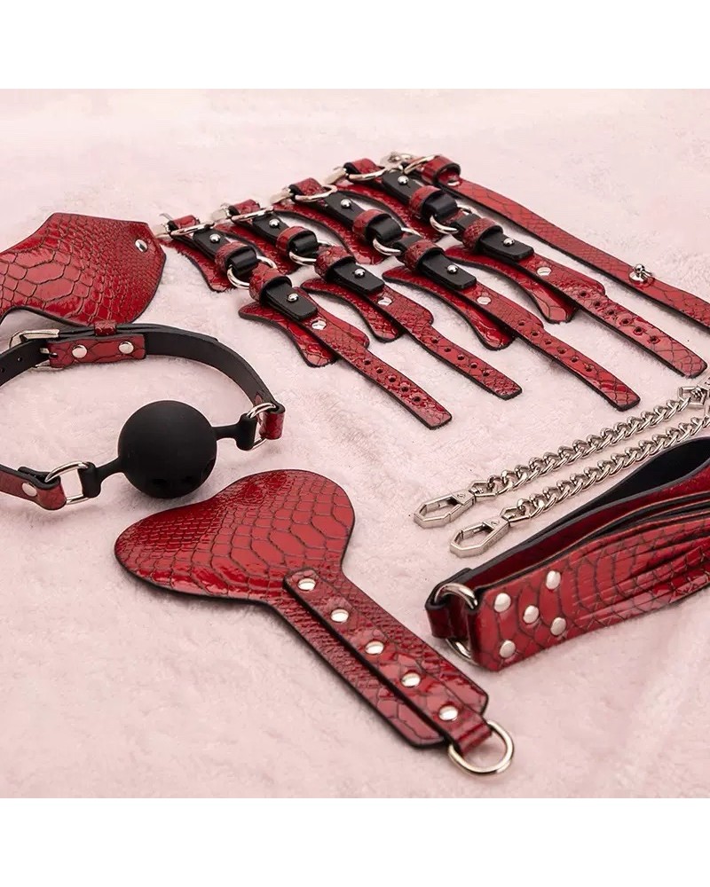Ophelia's Dream Toys - Bondage set box red