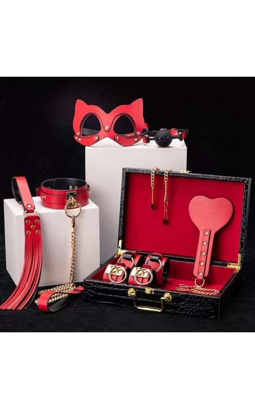 Ophelia's Dream Toys - Bondage set box red