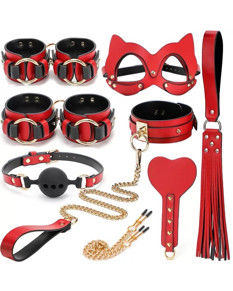 Ophelia's Dream Toys - Bondage set box red