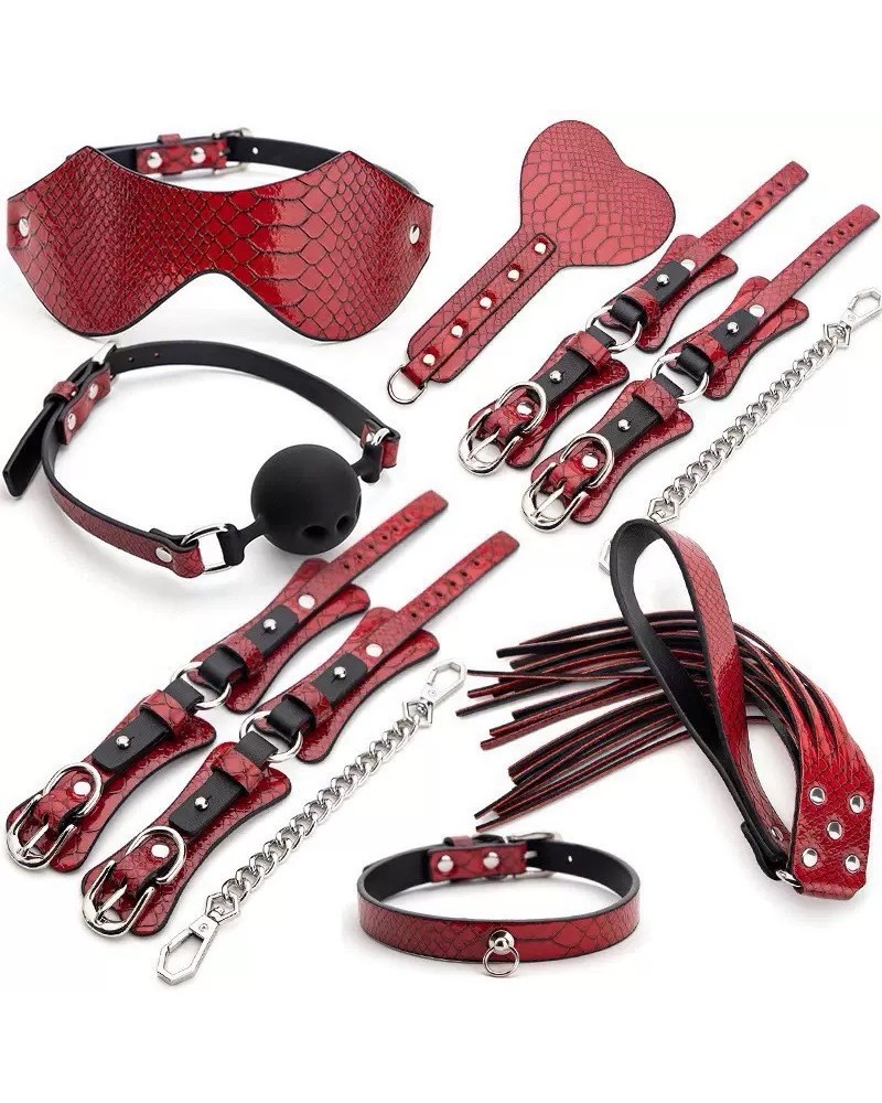 Ophelia's Dream Toys - Bondage set box red