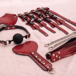 Ophelia's Dream Toys - Bondage set snake print