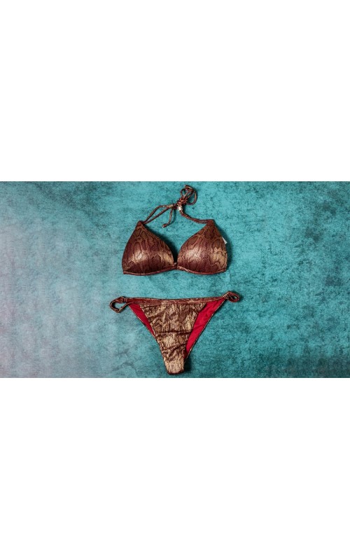 Ophelia's Dream Lingerie - Snake swimwear red