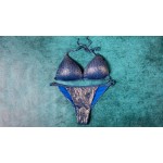 Ophelia's Dream Lingerie - Snake swimwear blue