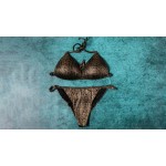 Ophelia's Dream Lingerie - Snake swimwear brown