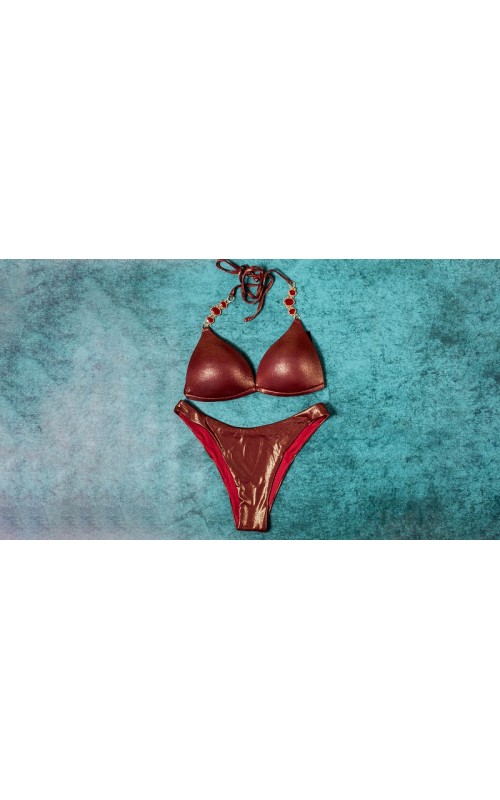 Ophelia's Dream Lingerie - Mermaid swimwear red