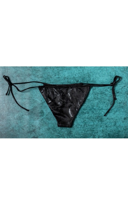 Ophelia's Dream Lingerie - Black glossy swimwear