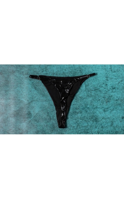 Ophelia's Dream Lingerie - Metallic set black