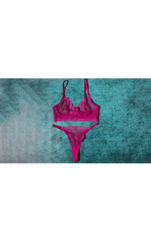 Ophelia's Dream Lingerie - Fuchsia set