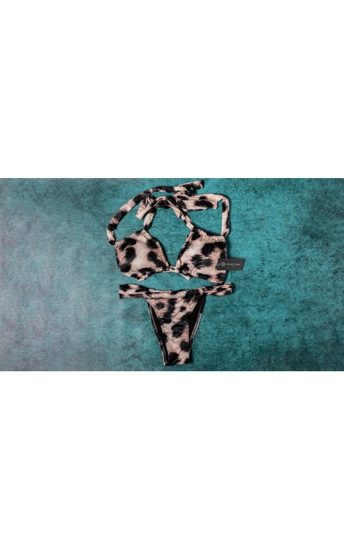Ophelia's Dream Lingerie - Leopard swimwear