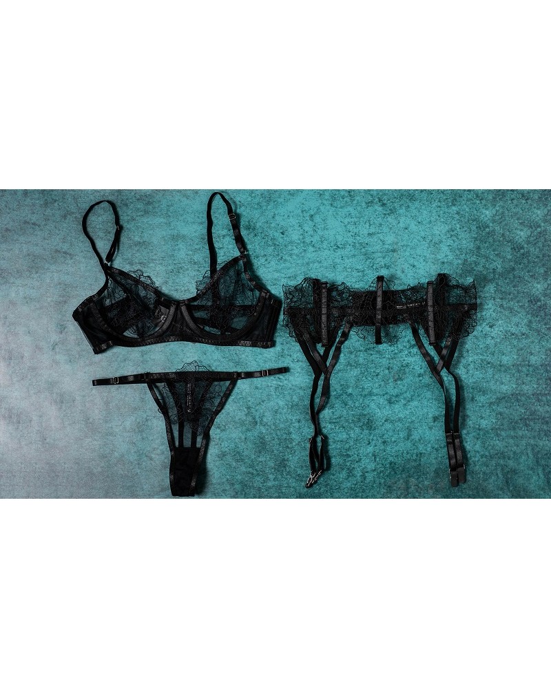 Ophelia's Dream Lingerie - Suspender lace set