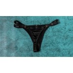 Ophelia's Dream Lingerie - Suspender black gold set