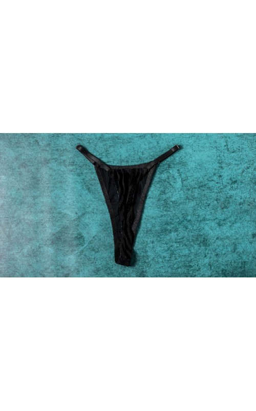 Ophelia's Dream Lingerie - Black zebra set