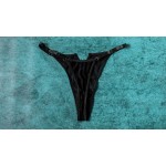 Ophelia's Dream Lingerie - Zebra Set Black