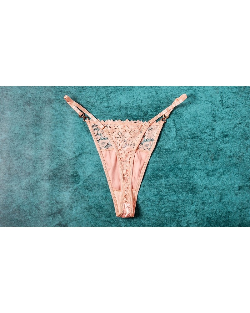 Ophelia's Dream Lingerie- Satin and Lace Set Salmon