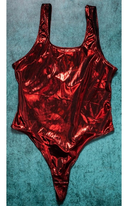 Ophelia's Dream Lingerie - Metallic teddy red