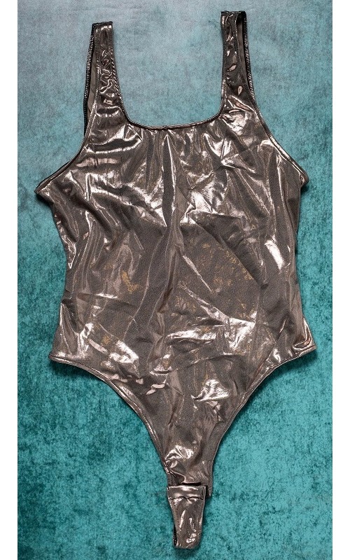 Ophelia's Dream Lingerie - Metallic teddy ash grey