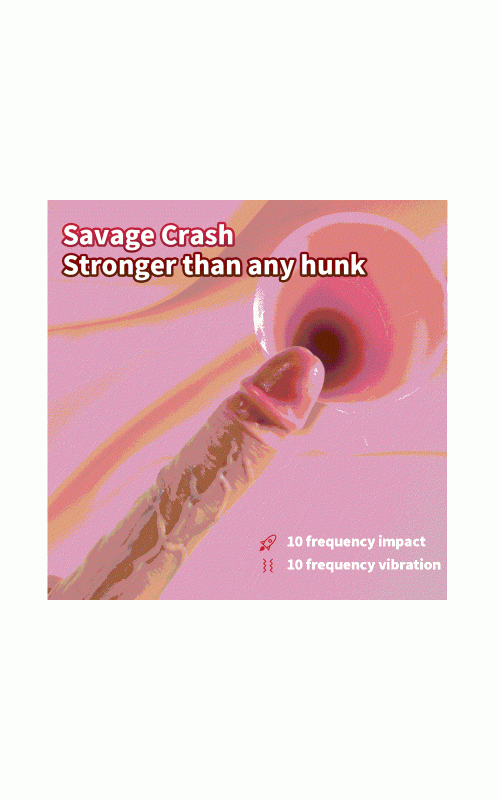 Ophelia's Dream Toys - Skyrocket thrusting and vibrating dildo