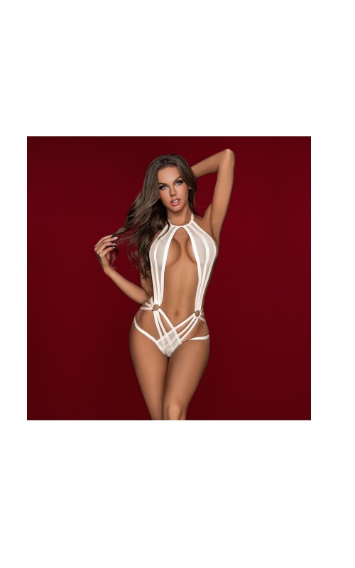 Ophelia's Dream Lingerie - White Teddy