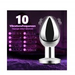 Ophelia's Dream Toys- Remote Vibrating Plug 10 Modes