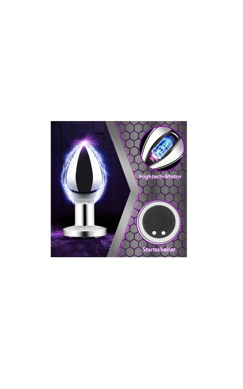 Ophelia's Dream Toys- Remote Vibrating Plug 10 Modes