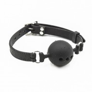 Ophelia's Dream Toys - Silicone Ball Gag Black