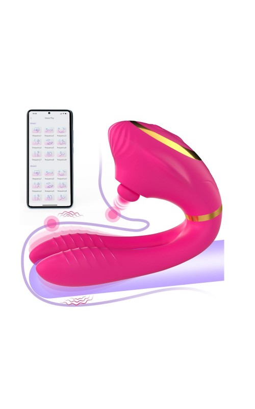 Ophelia's Dream Toys- App controlled couple toy pink