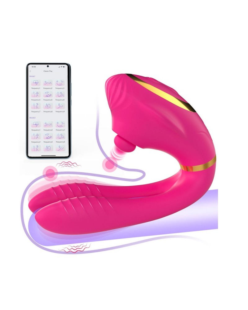 Ophelia's Dream Toys- App controlled couple toy pink