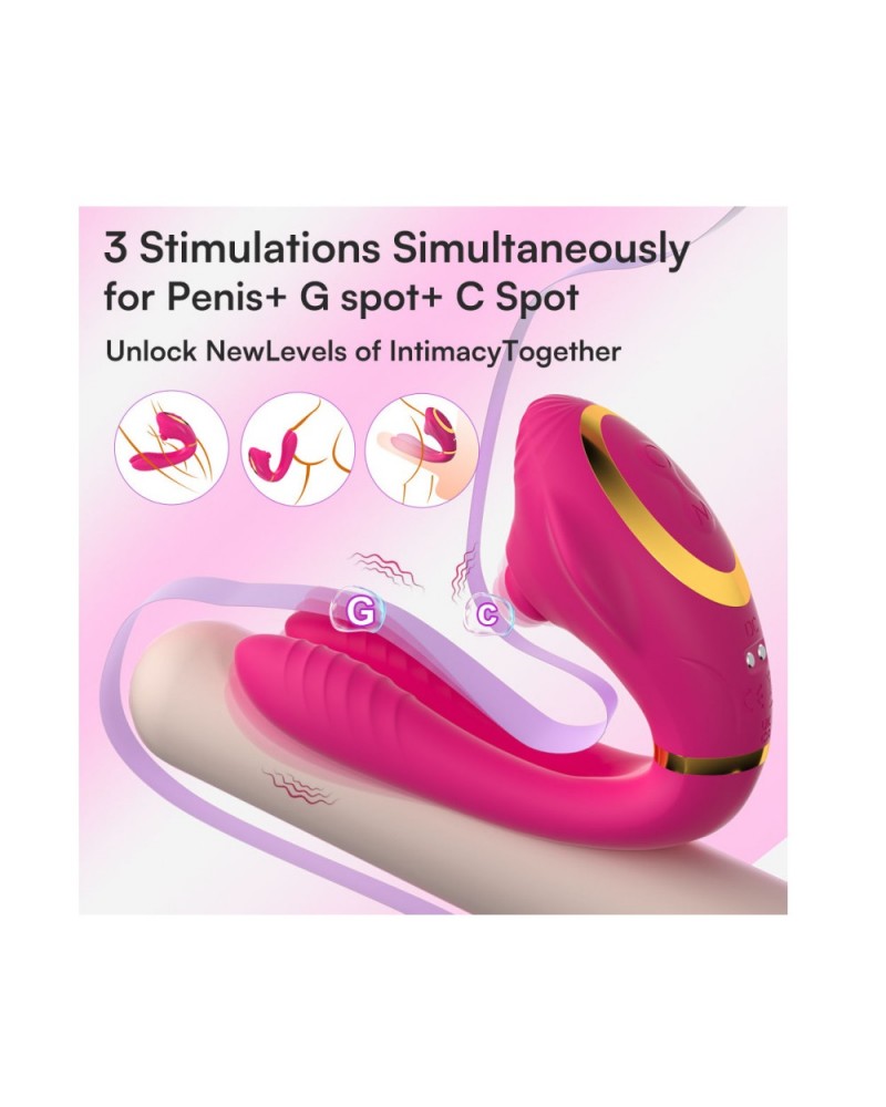 Ophelia's Dream Toys- App controlled couple toy pink