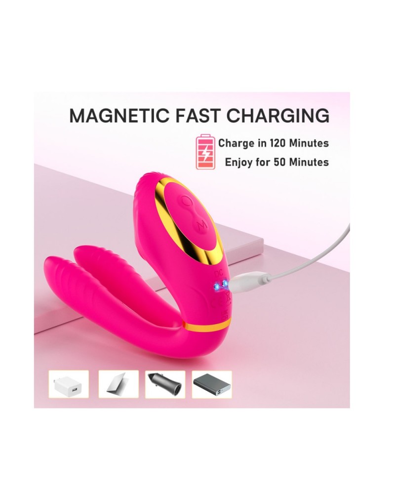 Ophelia's Dream Toys- App controlled couple toy pink