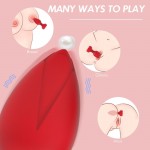 Ophelia's Dream Toys- Silicone Anal Plug – Red Temptation
