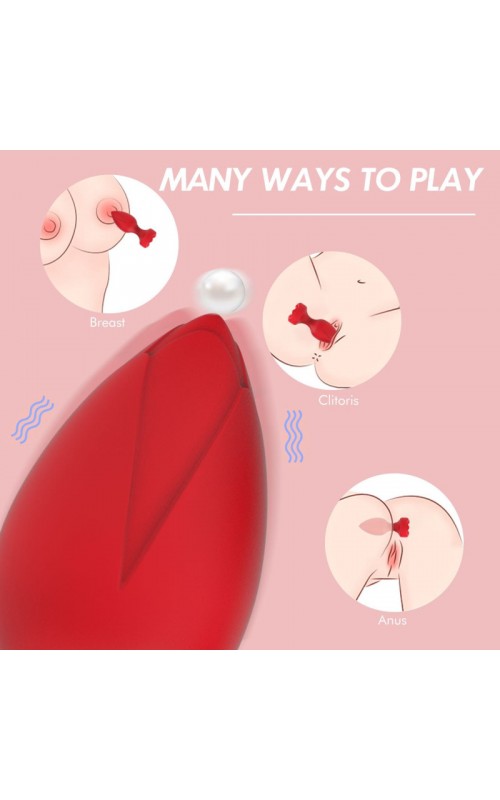 Ophelia's Dream Toys- Silicone Anal Plug – Red Temptation