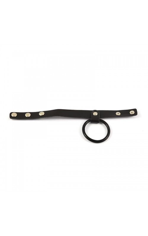 Ophelia's Dream Toys- Adjustable Cock Ring Strap – Black