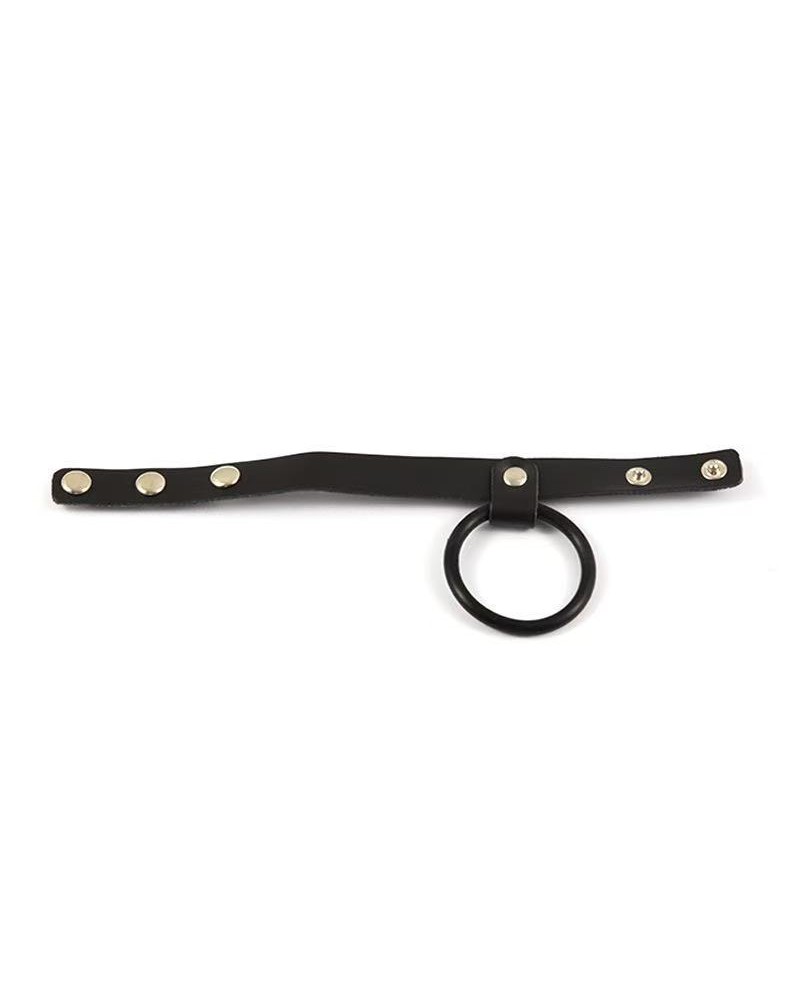 Ophelia's Dream Toys- Adjustable Cock Ring Strap – Black