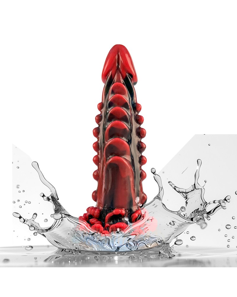 Ophelia's Dream Toys- Red Monster Dildo