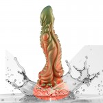 Ophelia's Dream Toys- Green Tentacle Dildo