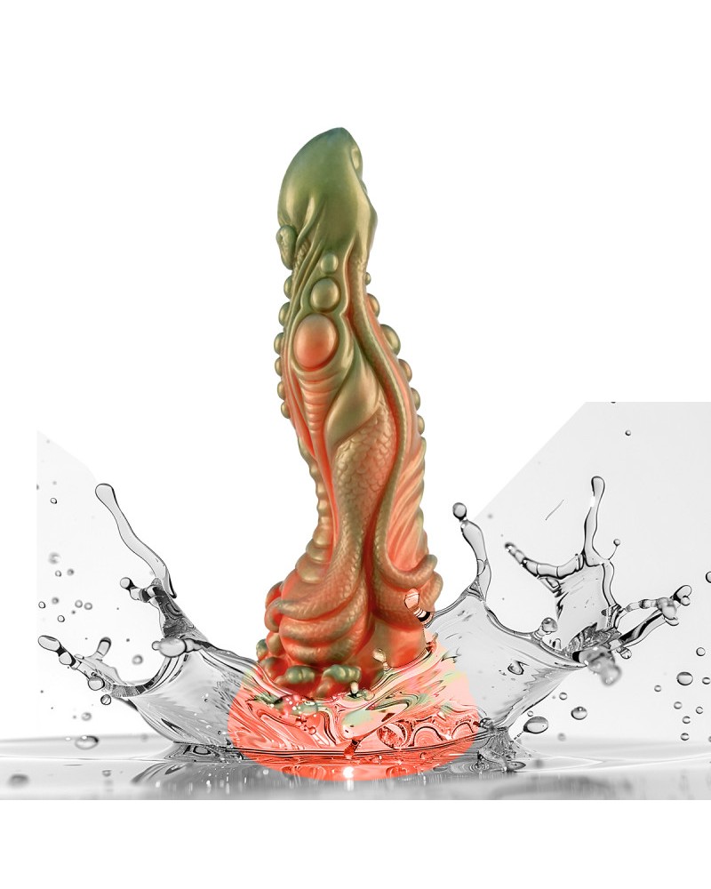 Ophelia's Dream Toys- Green Tentacle Dildo
