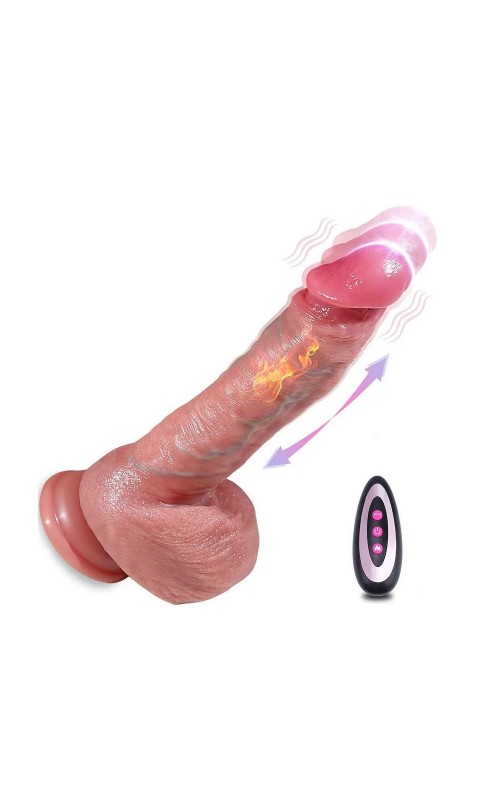 Ophelia's Dream Toys- Thrusting Vibrator with remote control