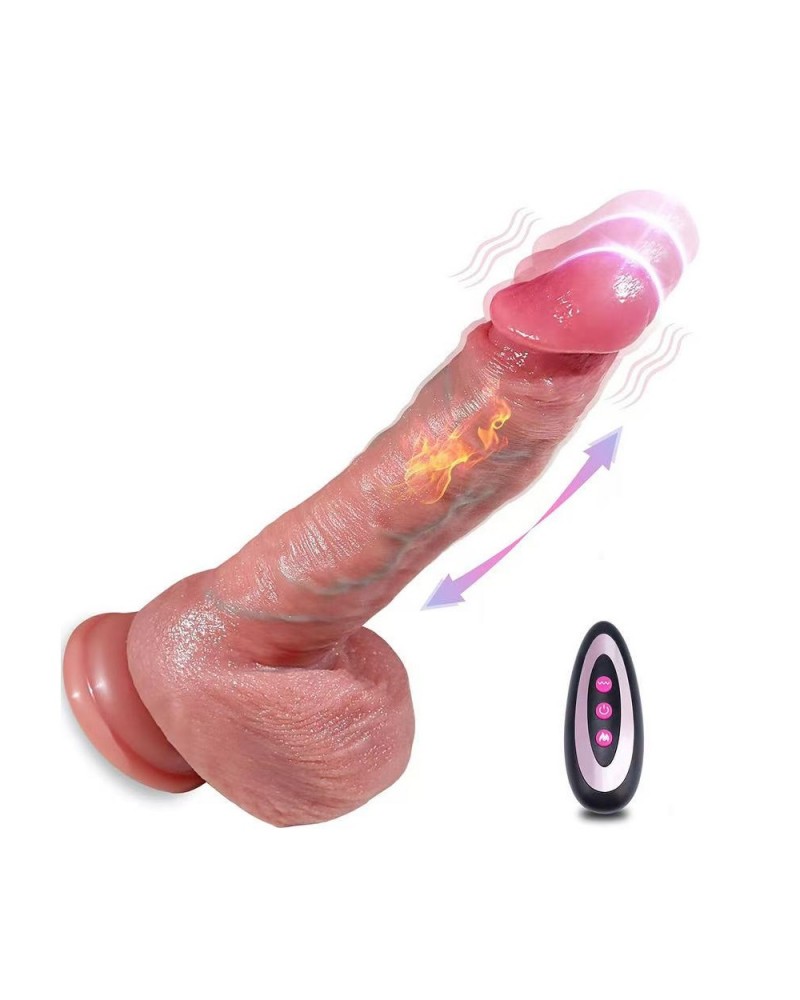 Ophelia's Dream Toys- Thrusting Vibrator with remote control