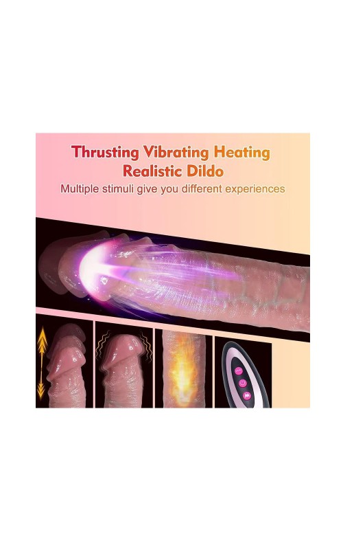 Ophelia's Dream Toys- Thrusting Vibrator with remote control