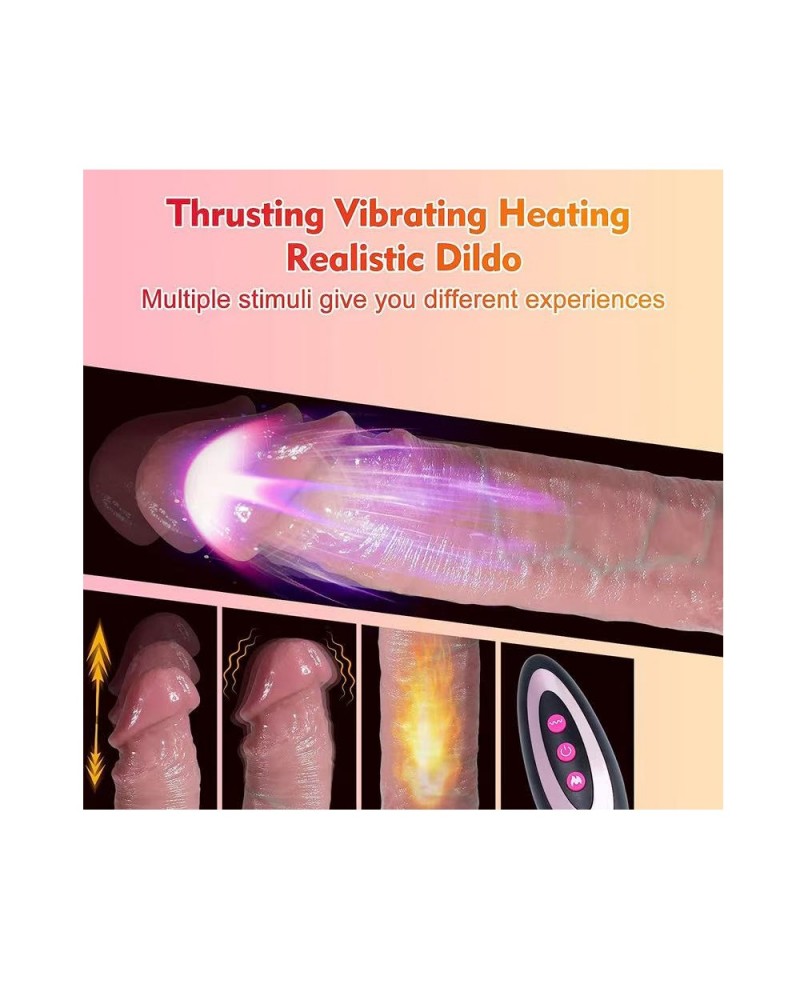 Ophelia's Dream Toys- Thrusting Vibrator with remote control