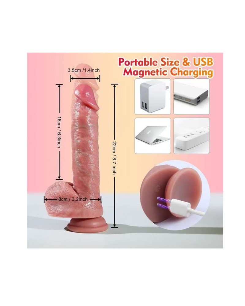 Ophelia's Dream Toys- Thrusting Vibrator with remote control