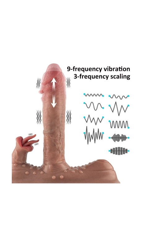Ophelia's Dream Toys- Alien Thrusting Vibrator
