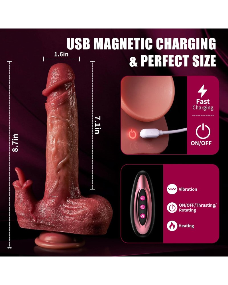 Ophelia's Dream Toys- Alien Thrusting Dildo