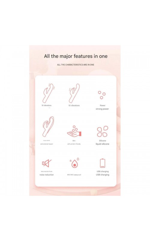 Ophelia's Dream Toys- Rabbit Vibrator – Double the Pleasure, Zero Compromises