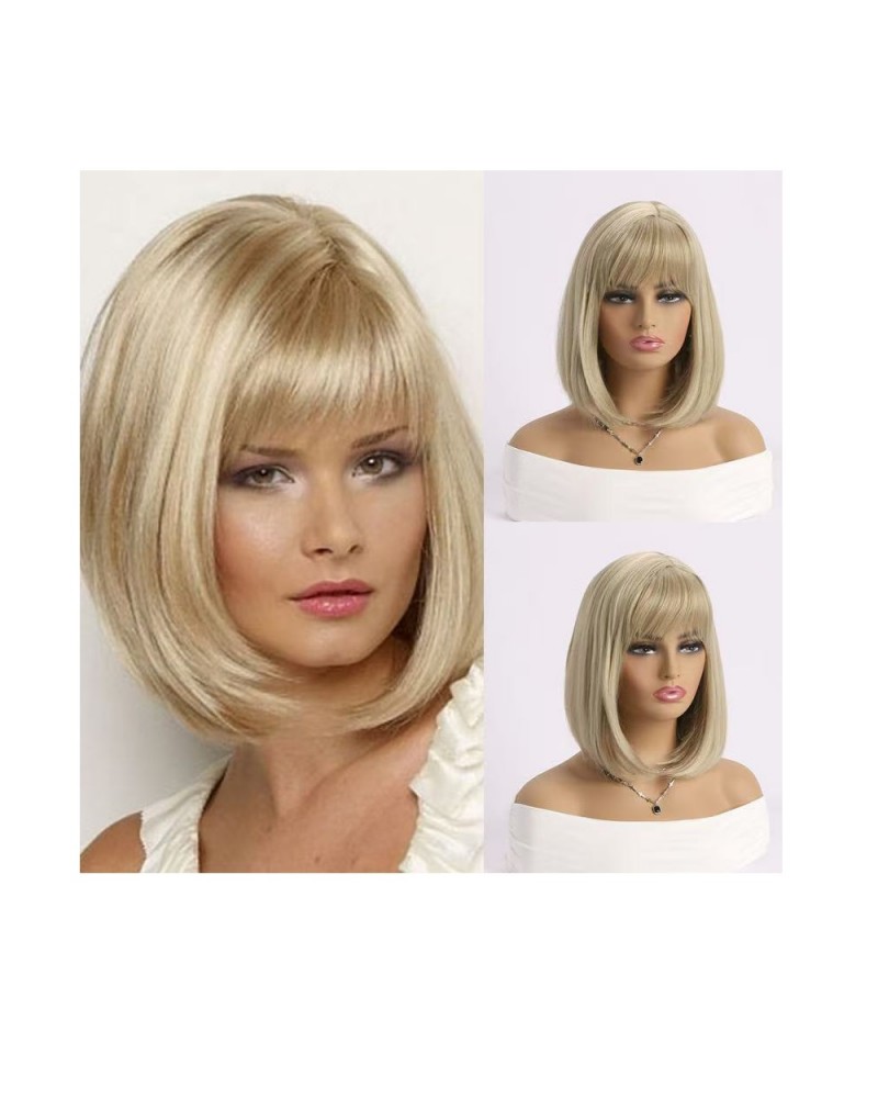 Ophelia's Dream Toys- Bob Wig with Bangs – Sandy Blonde