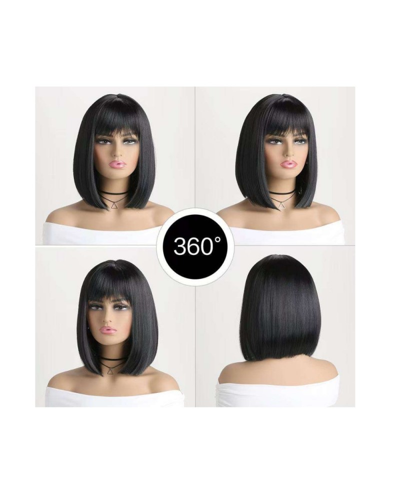 Ophelia's Dream Toys- Wig with Bangs – Jet Black