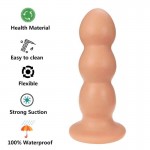 Ophelia's Dream Toys- Beaded Dildo 32.5cm Vanilla