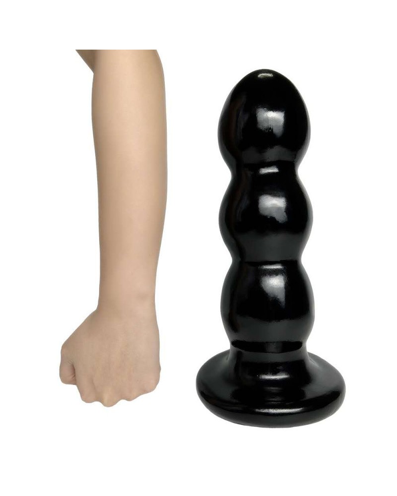 Ophelia's Dream Toys- Beaded Dildo 32.5cm Black