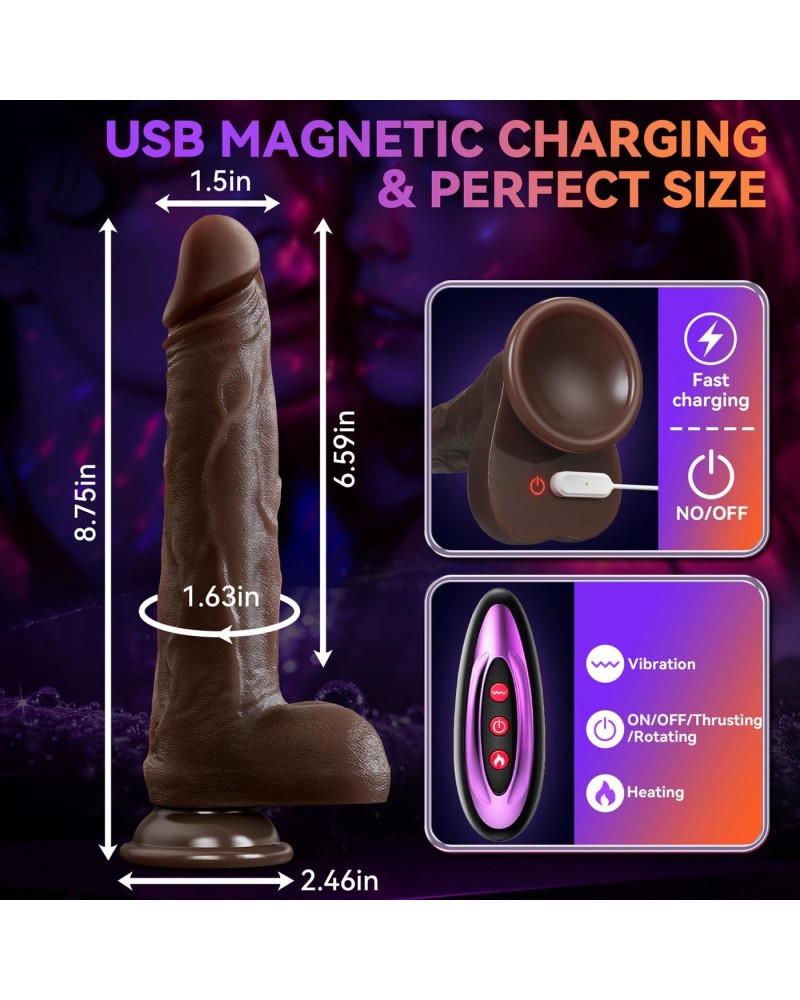 Ophelia's Dream Toys- Mr. John Dildo Black